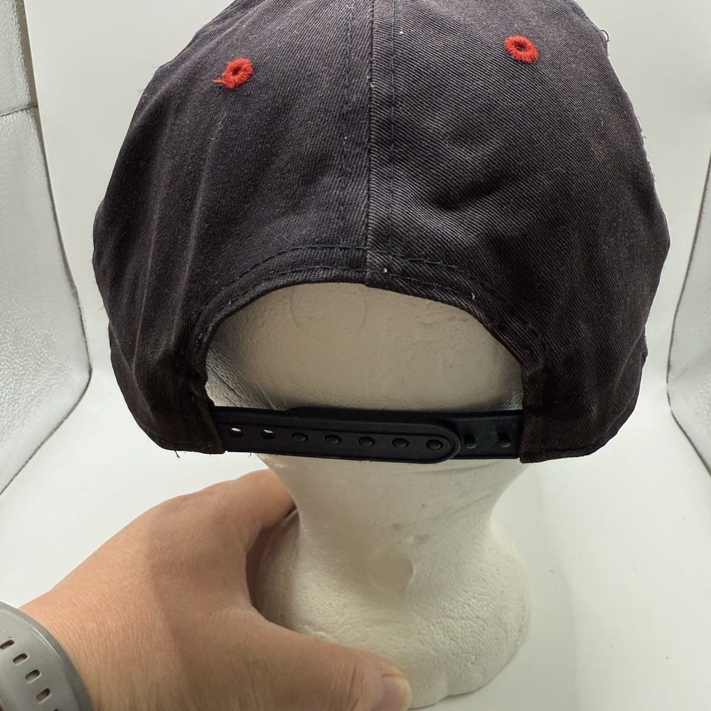 Rare New Era Cap Hat Vtg Atlanta Braves‎ Snapback Big Front Hit - Picture 3 of 7